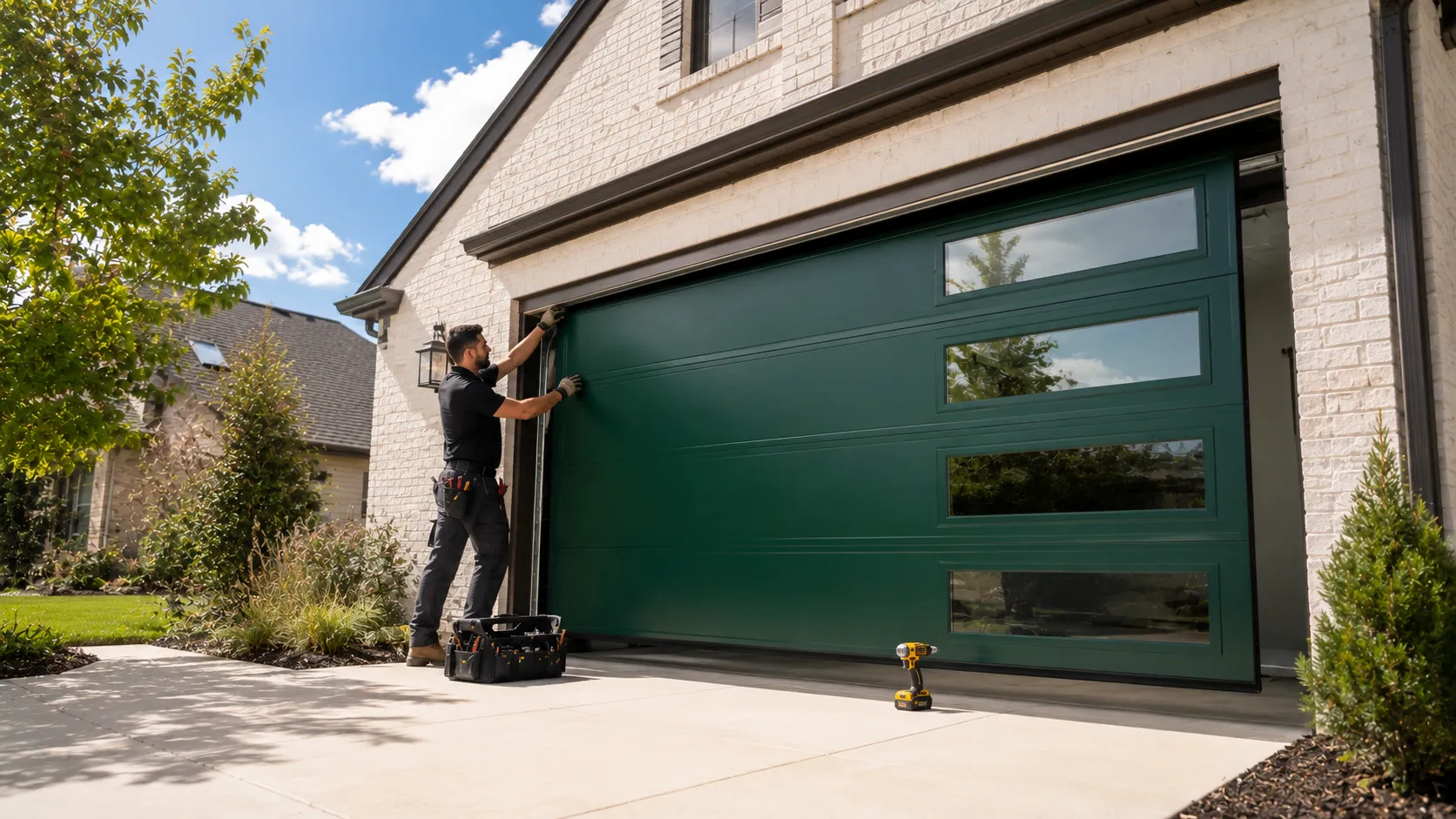 Tell us what’s wrong - Daphne garage door service
