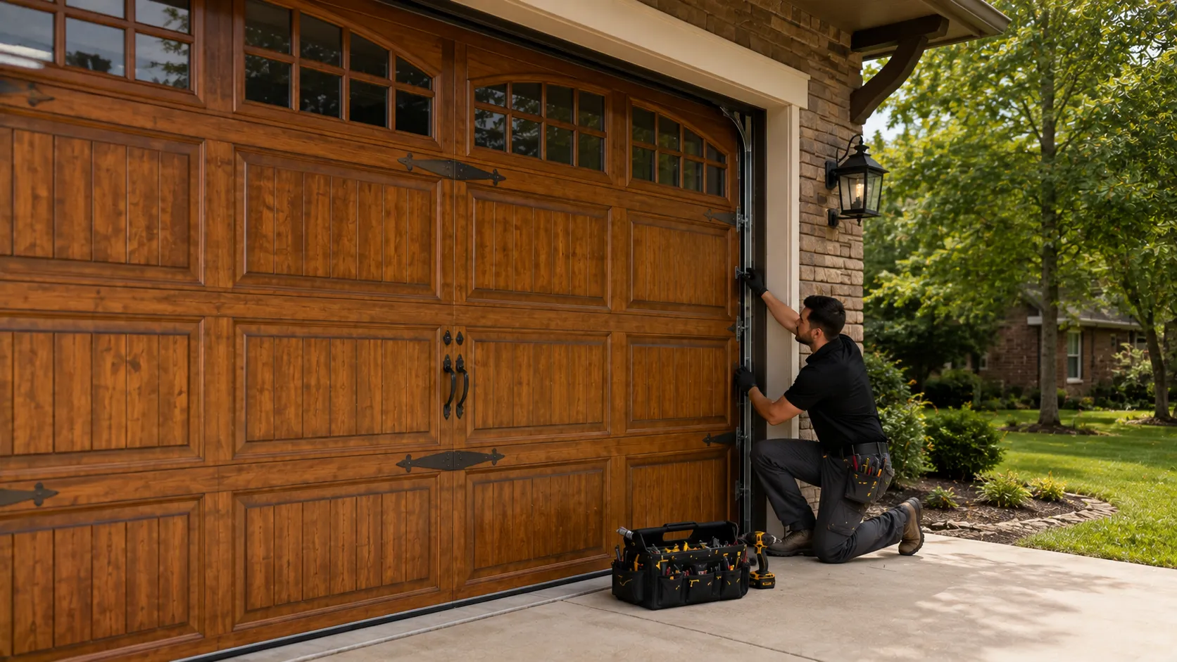 Tell us what’s wrong - Daphne garage door service