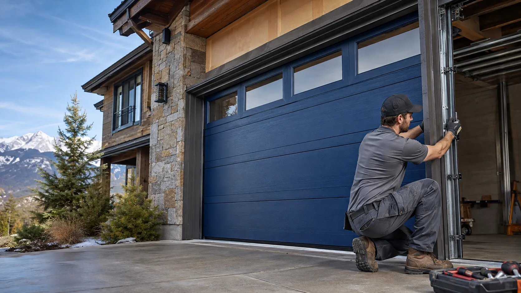 Tell us what’s wrong - Daphne garage door service