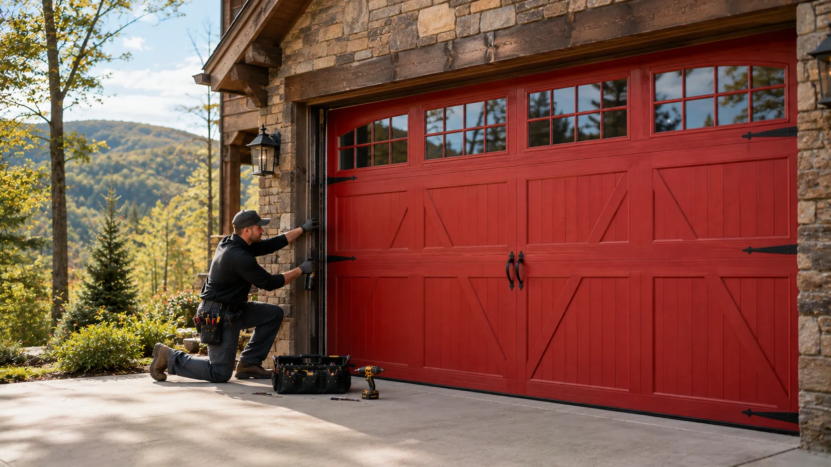 Tell us what’s wrong - Daphne garage door service