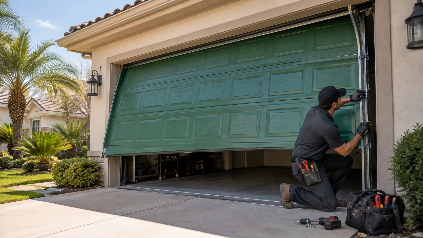 Garage Door Work in Bay Minette, Served from Daphne