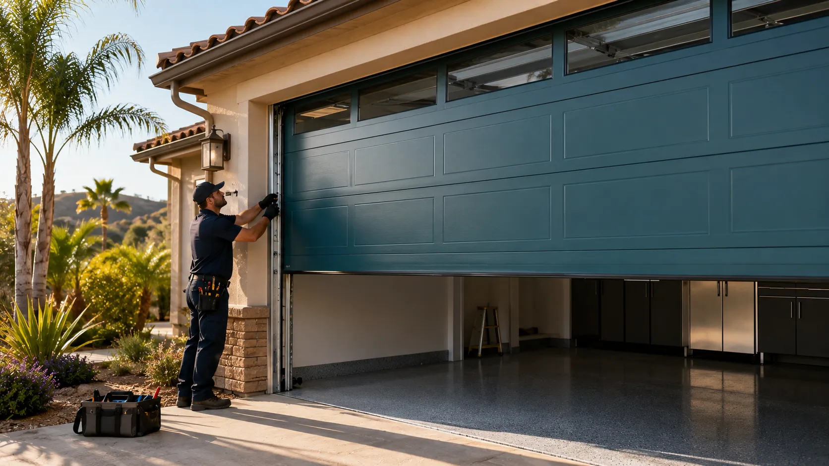 Garage Door Service for Satsuma, Traveling from Daphne